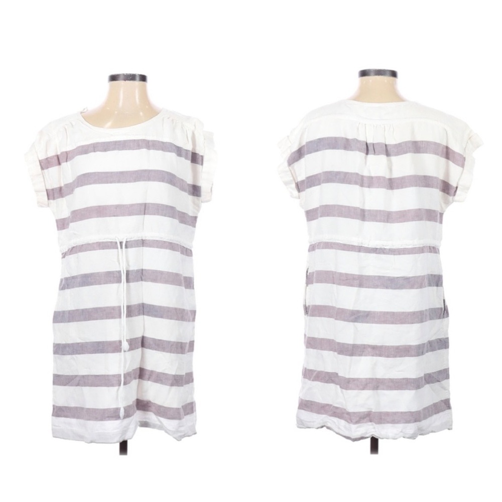 GAP 100% Linen Striped Dress or Swimsuit Cover Up